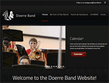 Tablet Screenshot of doerreband.org
